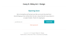 Tablet Screenshot of caseydsibley.com